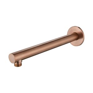 Modern Shower Arm - Copper