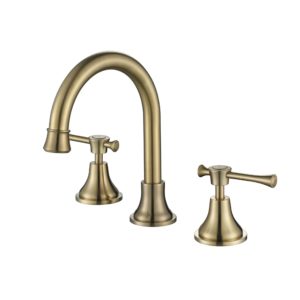 Modern Montpellier Basin Set - Brushed Brass