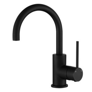 Modern Mini Basin Mixer - Matte Black