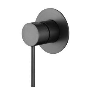 Modern Shower Mixer - Gun Metal