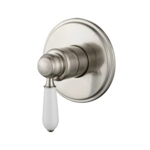 Modern Bordeaux Shower Mixer - Brushed Nickel
