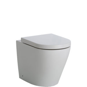 In wall toilet package - Copper Flush Button