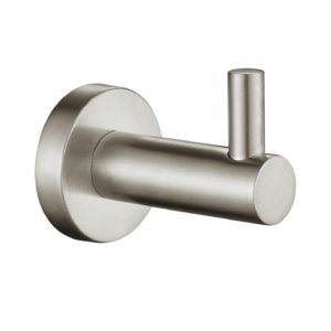 Modern Robe Hook - Brushed Nickel