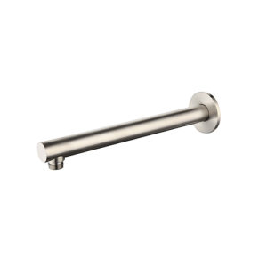 Modern Shower Arm - Brushed Nickel