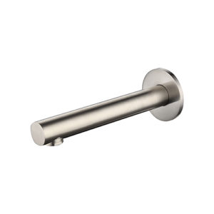 Modern Wall Spout - Brushed Nickel