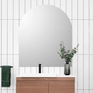 Arch Mirror - Polished Edge - 900 x 1050mm