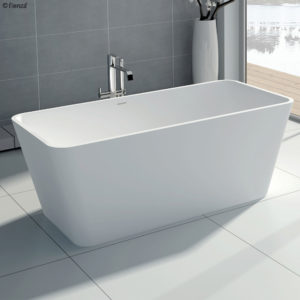 High Rise - Stone Bath - Matte White