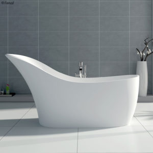 La Vida - Stone Bath - Matte White