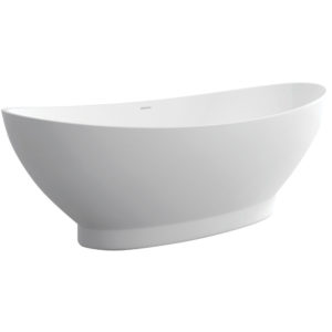 Antonia - Stone Bath - Matte White
