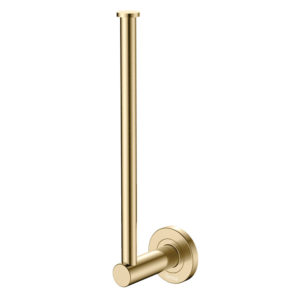 Kaya Hand Towel/Roll Holder - Brushed Brass
