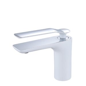 Synergii Basin Mixer - White