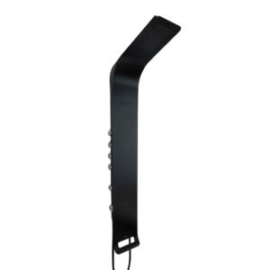 Synergii Shower Panel - Left Side Operation - Matte Black