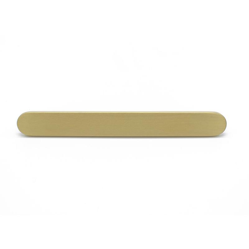 Brushed Brass Oval Profile Cabinet Pull - Imogen - Flooring Bathrooms ...