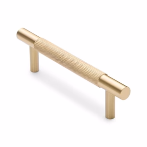 Manovella Brushed Brass Knurled Drawer Pull - Charmian - Image 8