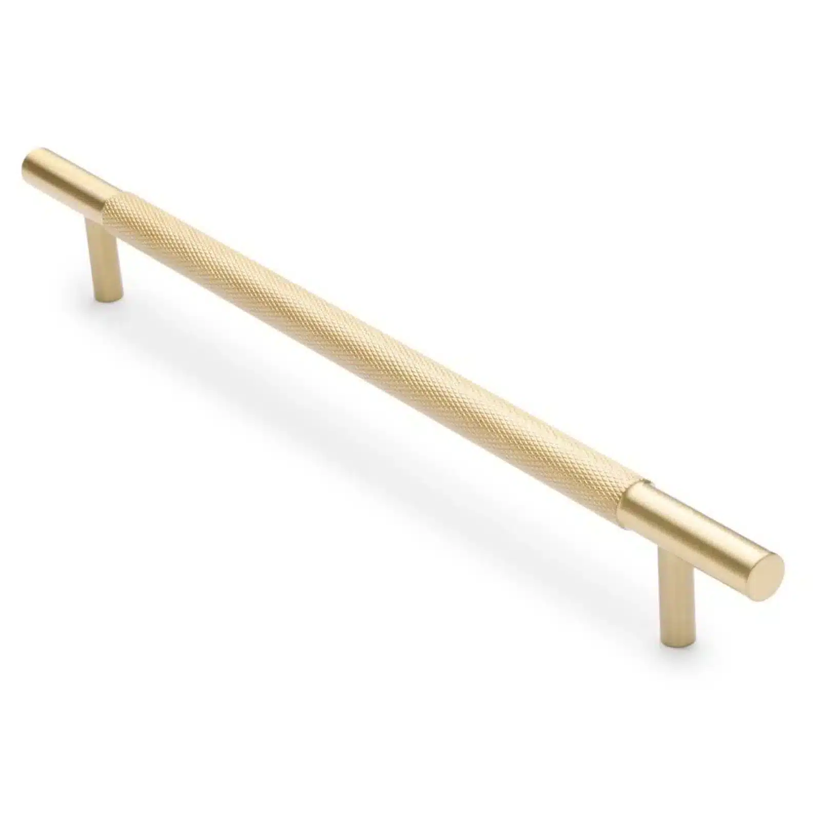 Manovella Brushed Brass Knurled Drawer Pull - Charmian - Image 9