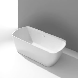 Jadis Acrylic Free Standing Bath - Matte White
