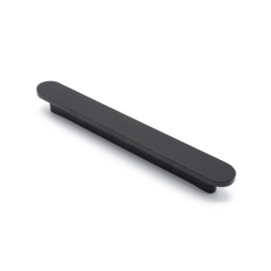 Matt Black Oval Profile Cabinet Pull - Imogen