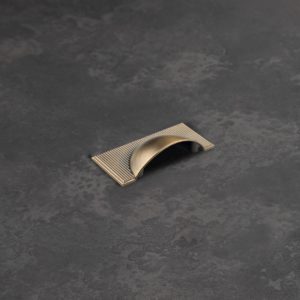 Barrington Cup Pull - Dark Brushed Brass