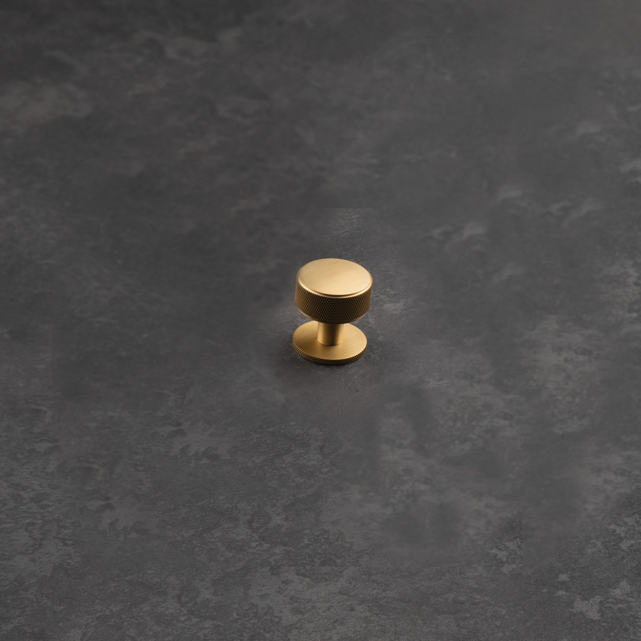 Belgravia Round Knob Cabinetry Pull - Brushed Satin Brass