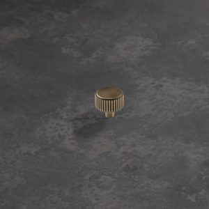 Barrington Knob - Dark Brushed Brass