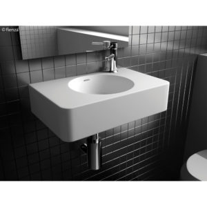 Fienza Encanto Basin with Overflow - Centre Bowl