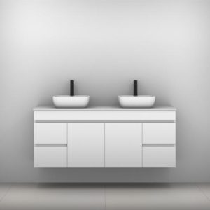Bargo Vanity - Double Bowl