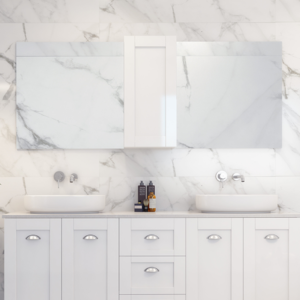 Victoria Shaving Cabinet - Single Bowl Vanity