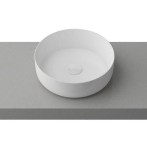 Avalon Round Gloss White Basin Dia 360