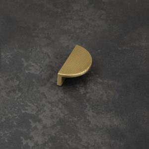 Barrington Eclipse - Matte Brass, Ribbed