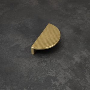 Barrington Eclipse - Matte Brass, Ribbed