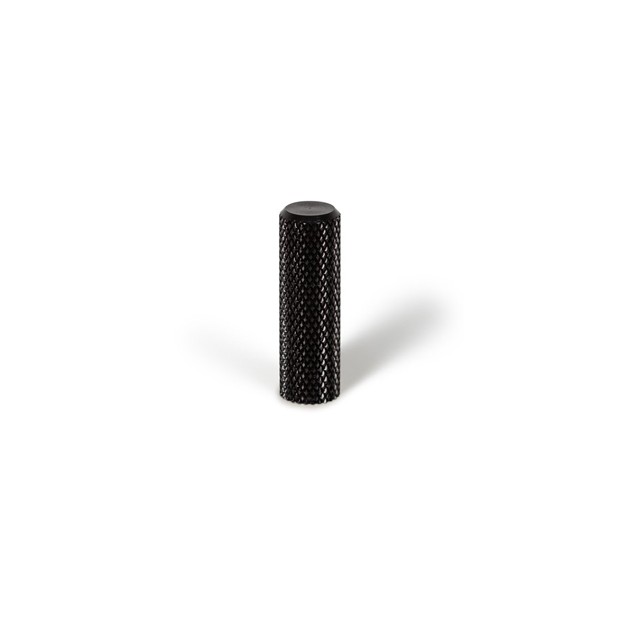 Graf Cylinder Knob - Brushed Black