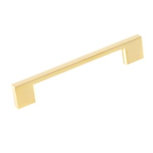 Livorno Cabinetry Pull - Brushed Matt Brass