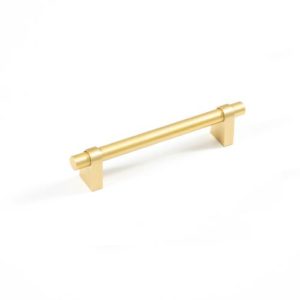 Loreto D Handle - Brushed Matt Brass