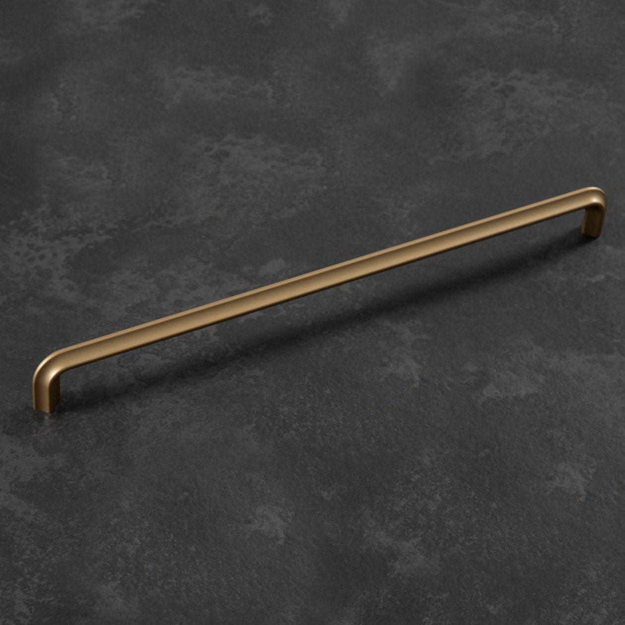 Lumi D Handle - Satin Brass - Image 2
