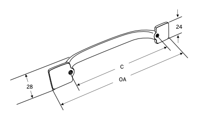 George D Handle - Pewter - Image 3