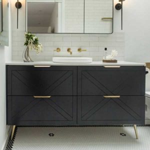 Shaynna Blaze Range Sutherland House Farmhouse Vanity - Single Bowl