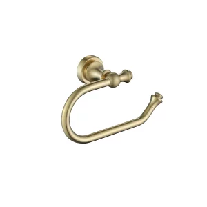 Modern Medoc Toilet Paper Holder - Brushed Brass