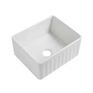 Eliza Fireclay Single Bowl butlers Sink - 610 x 459