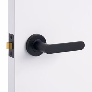 Manovella Fairhaven Passage Door Handle - Matte Black