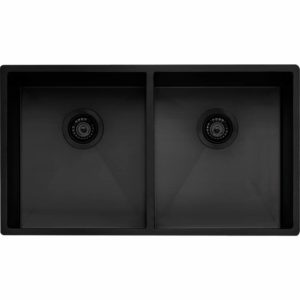 Oliveri Spectra Double Bowl Sink - Black