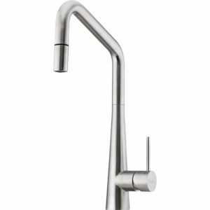 Oliveri Essente Square Goose Neck Pull Out Mixer - Chrome