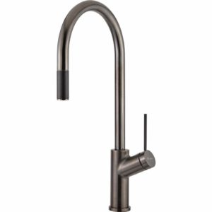 Oliveri Vilo Pull Out Mixer - Brushed Gun Metal