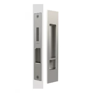 Nidus Mardeco Flush Pull Privacy Set - Brushed Nickel