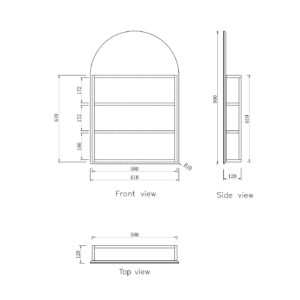 Otti Archie Shaving Cabinet