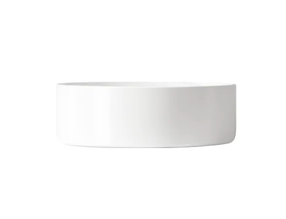 Otti Radius Above Counter Basin - Matte White