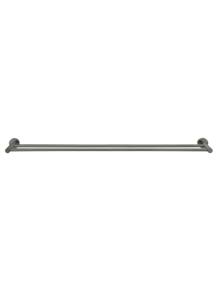 Meir Round Double Towel Rail 900mm - Shadow - Image 3