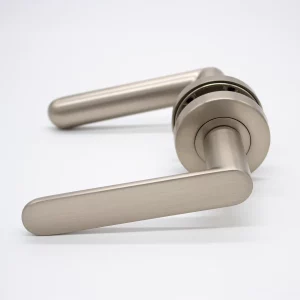 Brushed Nickel Passage Door Handle - Fairhaven