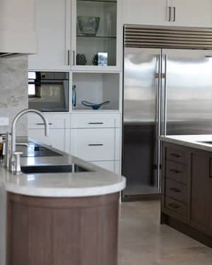 Manovella Aged Brass Straight Profile Cabinet Pull - Clio - Image 6