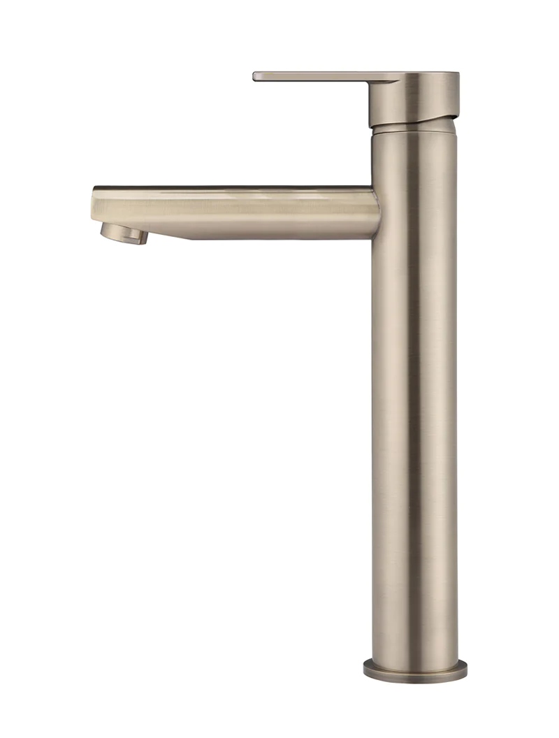 MEIR ROUND PADDLE TALL BASIN MIXER - champagne - Image 2