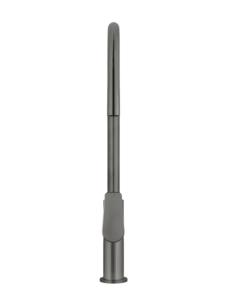 MEIR ROUND PADDLE PICCOLA PULL OUT KITCHEN MIXER TAP - shadow - Image 2